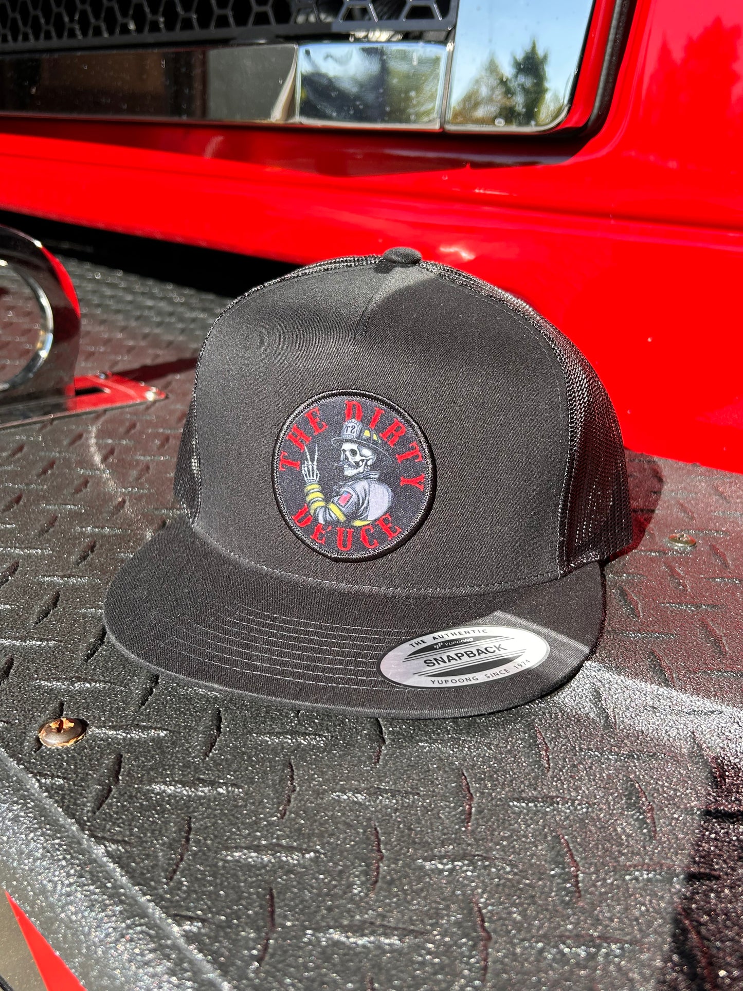 Black Yupoong Classic Trucker Snapback