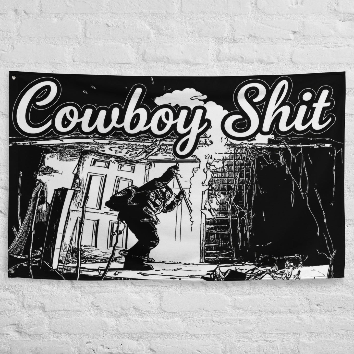 Cowboy Shit Flag
