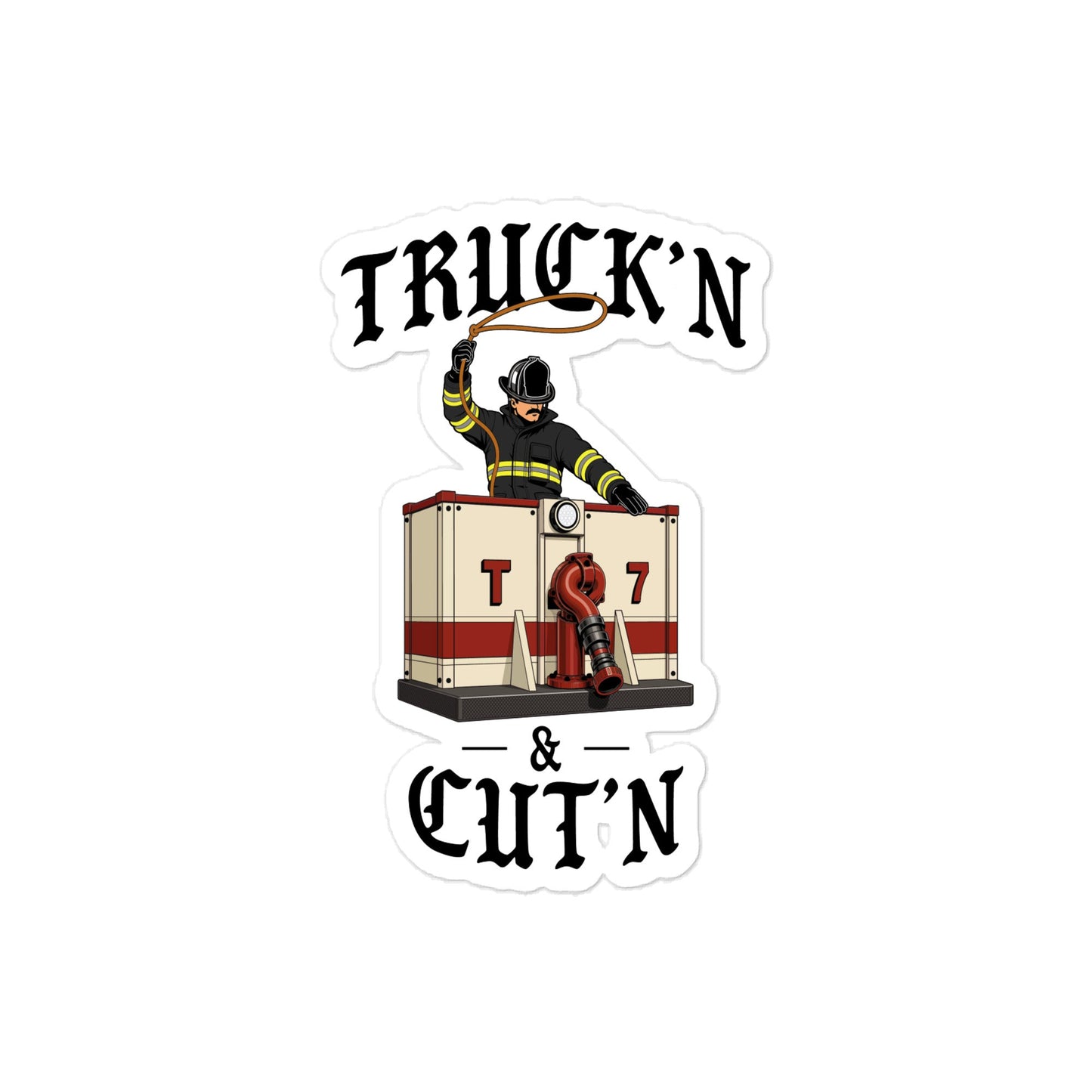 Truck'N & Cut'N Sticker
