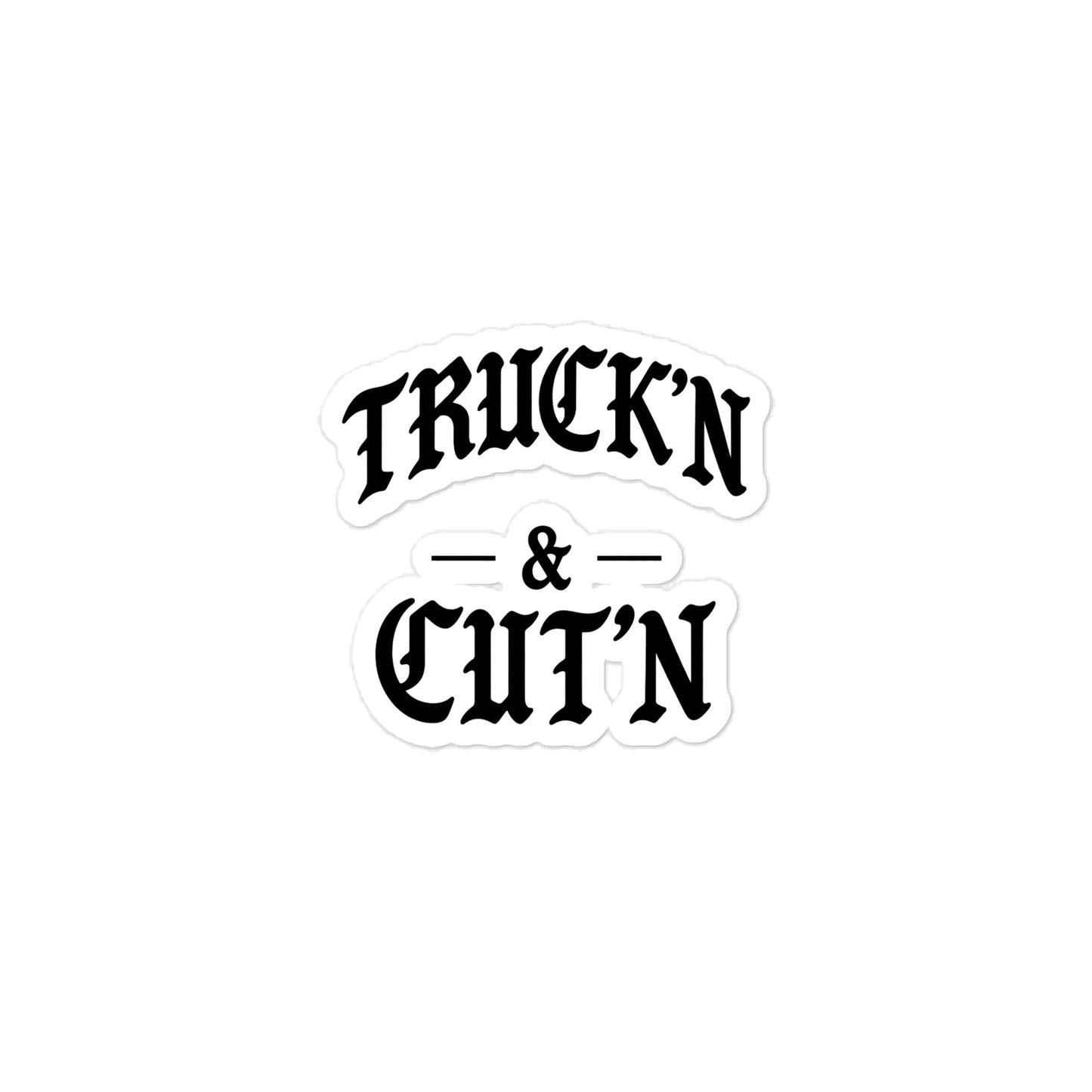 Truck'N & Cut'N Sticker