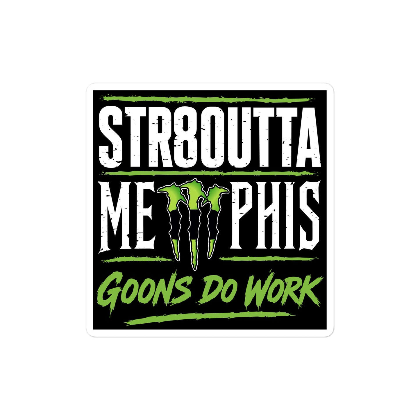 Goons Do Work Decal