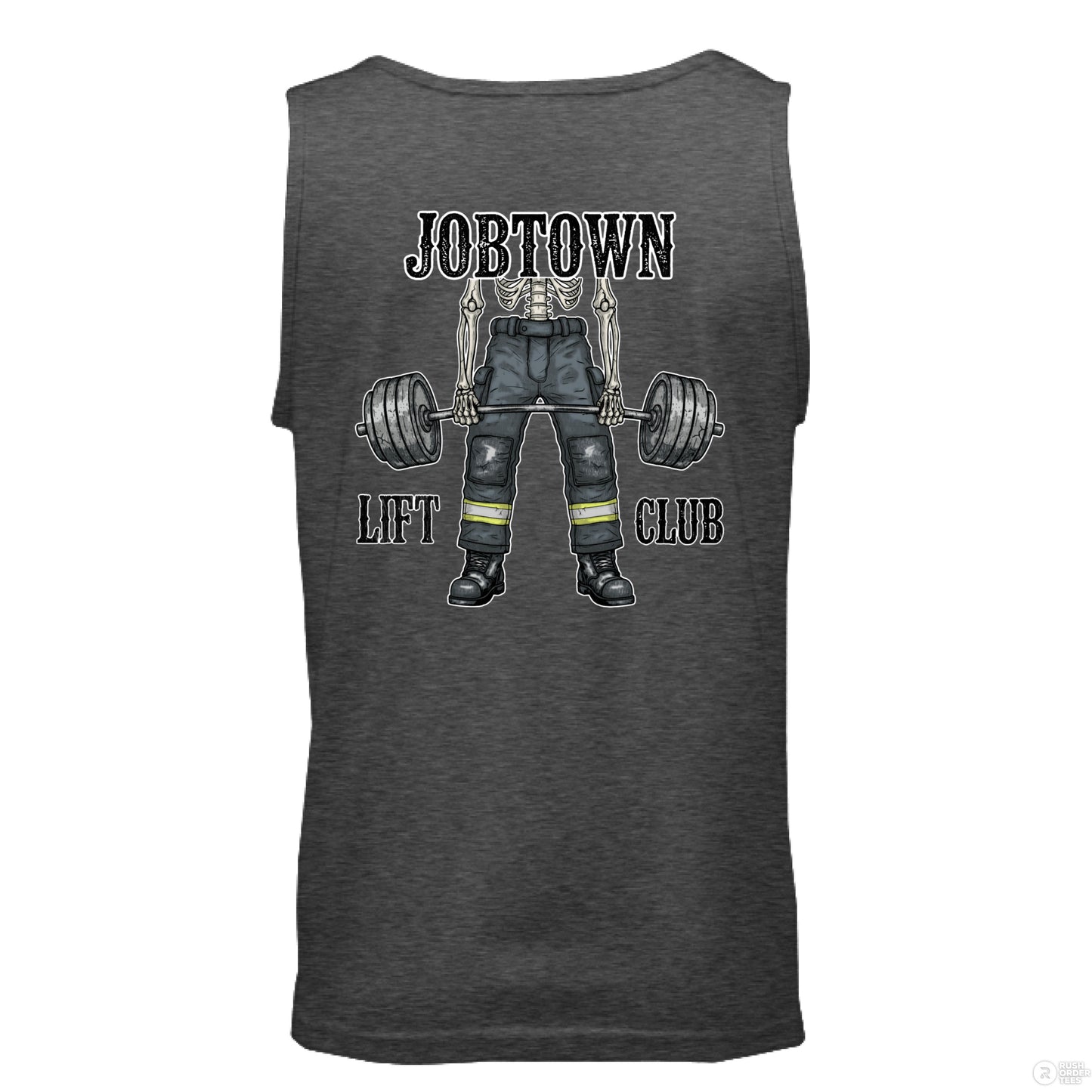 DK GREY HEATHER - BACK