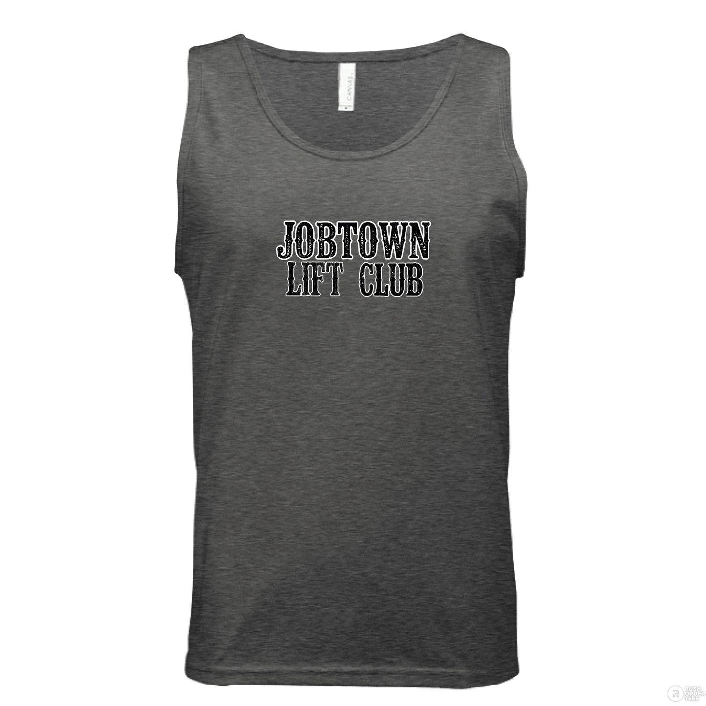 DK GREY HEATHER - FRONT