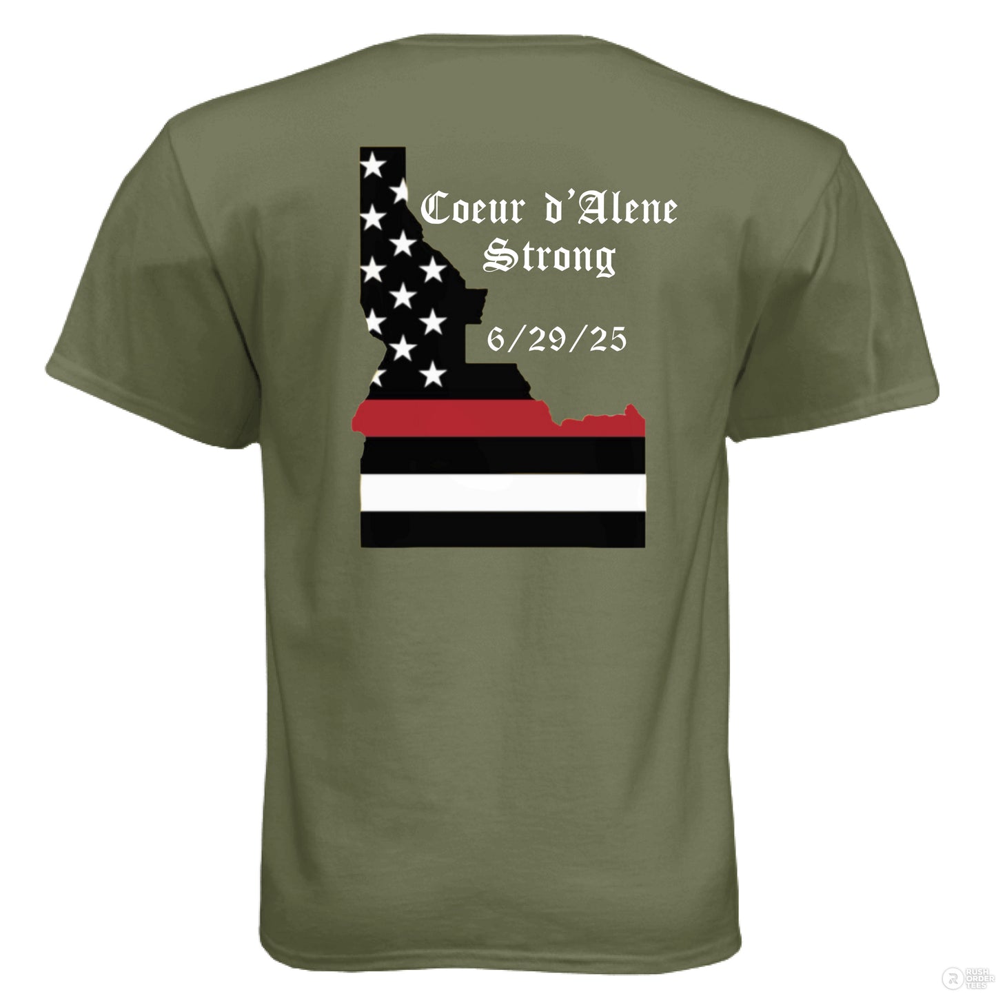 Military Green - BACK