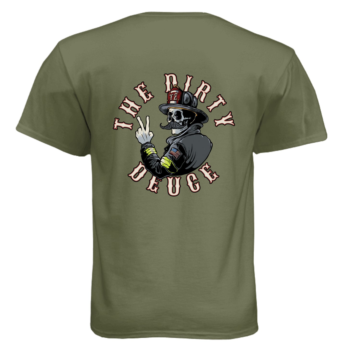 Military Green - BACK
