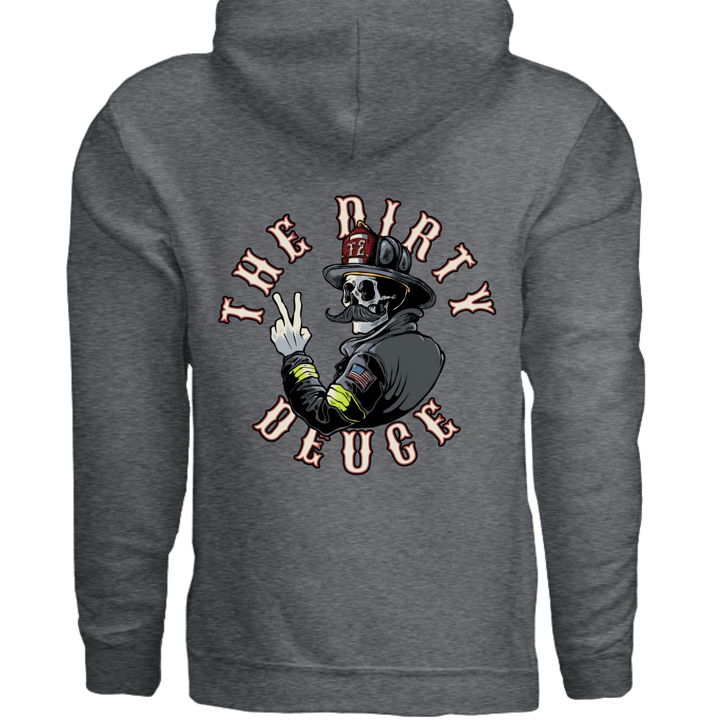 DARK HEATHER - BACK