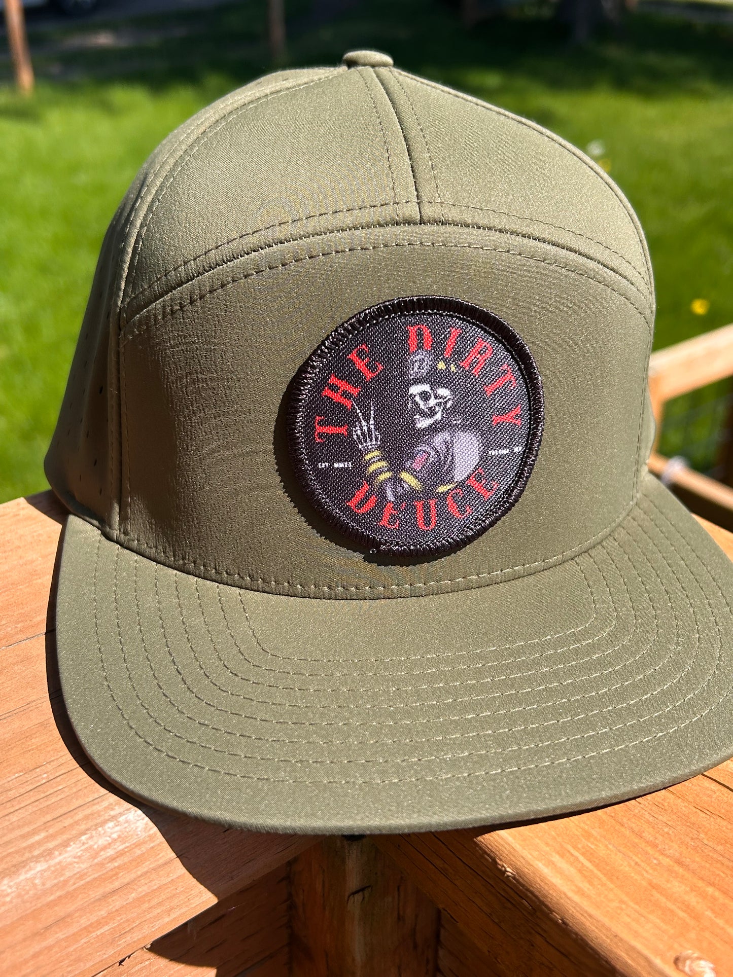 Green 7 Panel Richardson Cannon