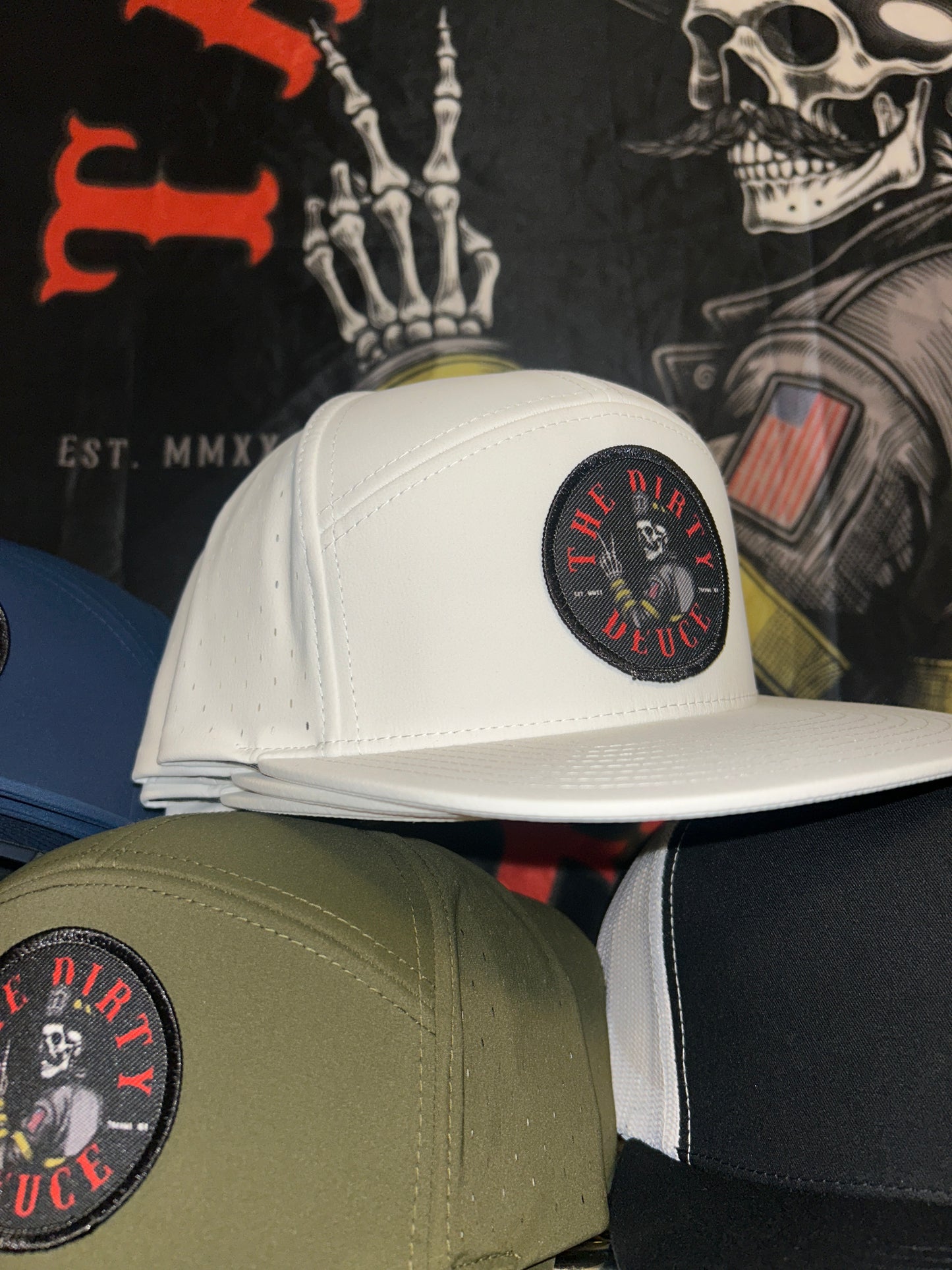 White 7 Panel Richardson Cannon