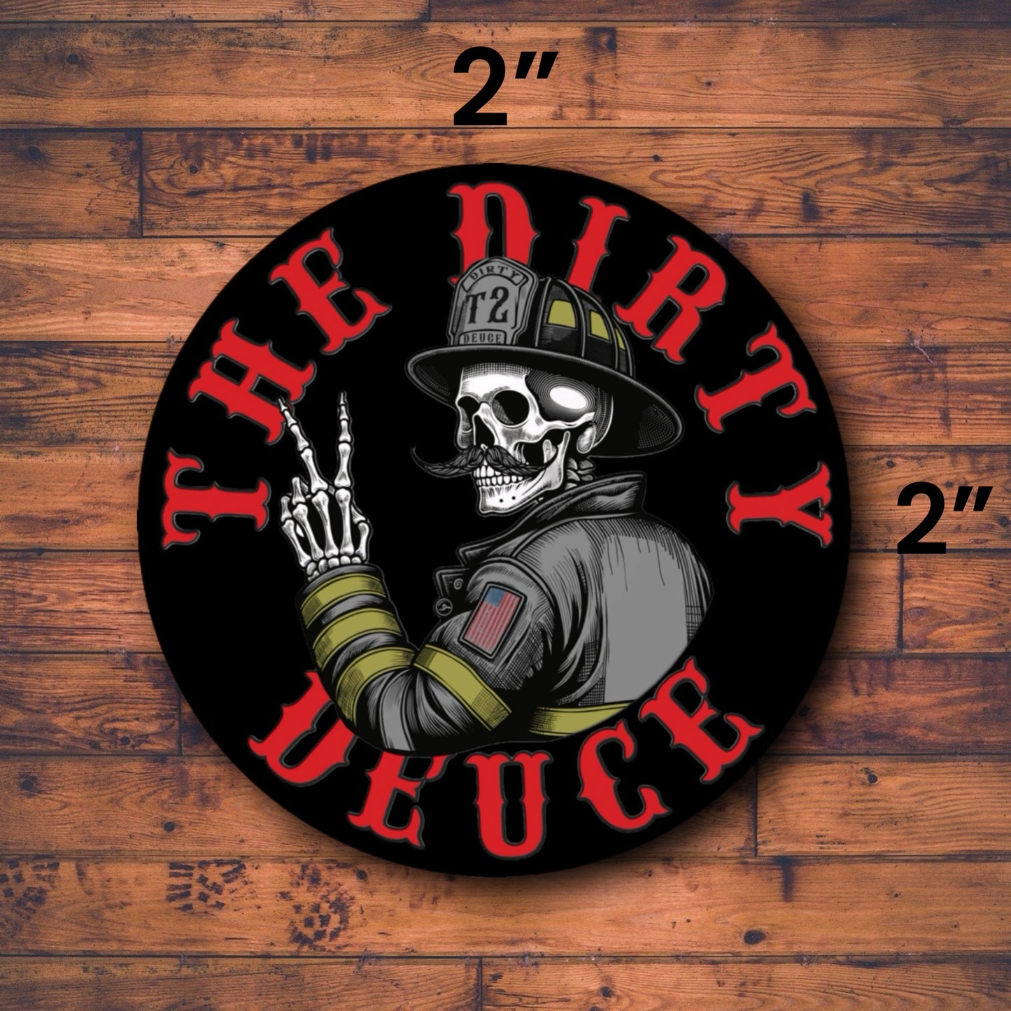 Dirty Deuce Reaper Sticker