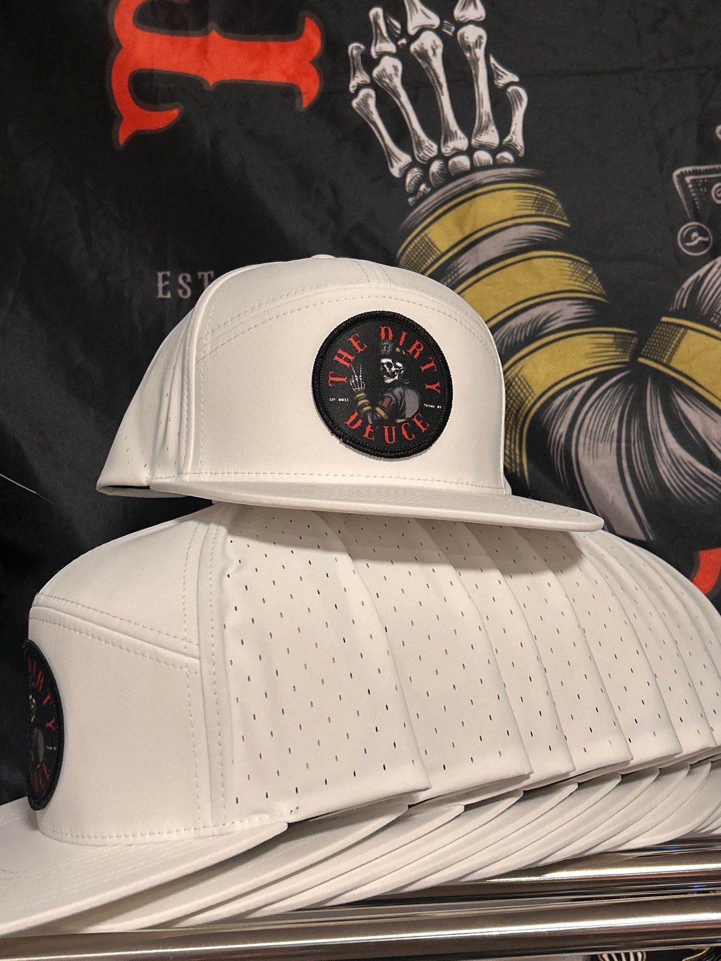 White 7 Panel Richardson Cannon