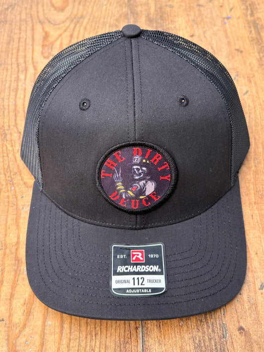 Black Richardson 112 Trucker Hat