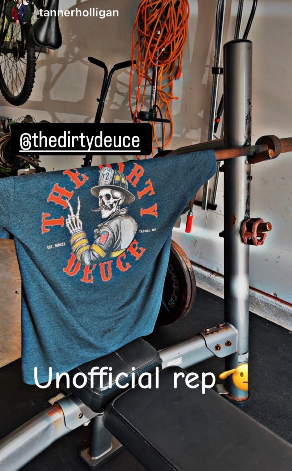 Deuce Tombstone Logo Tee