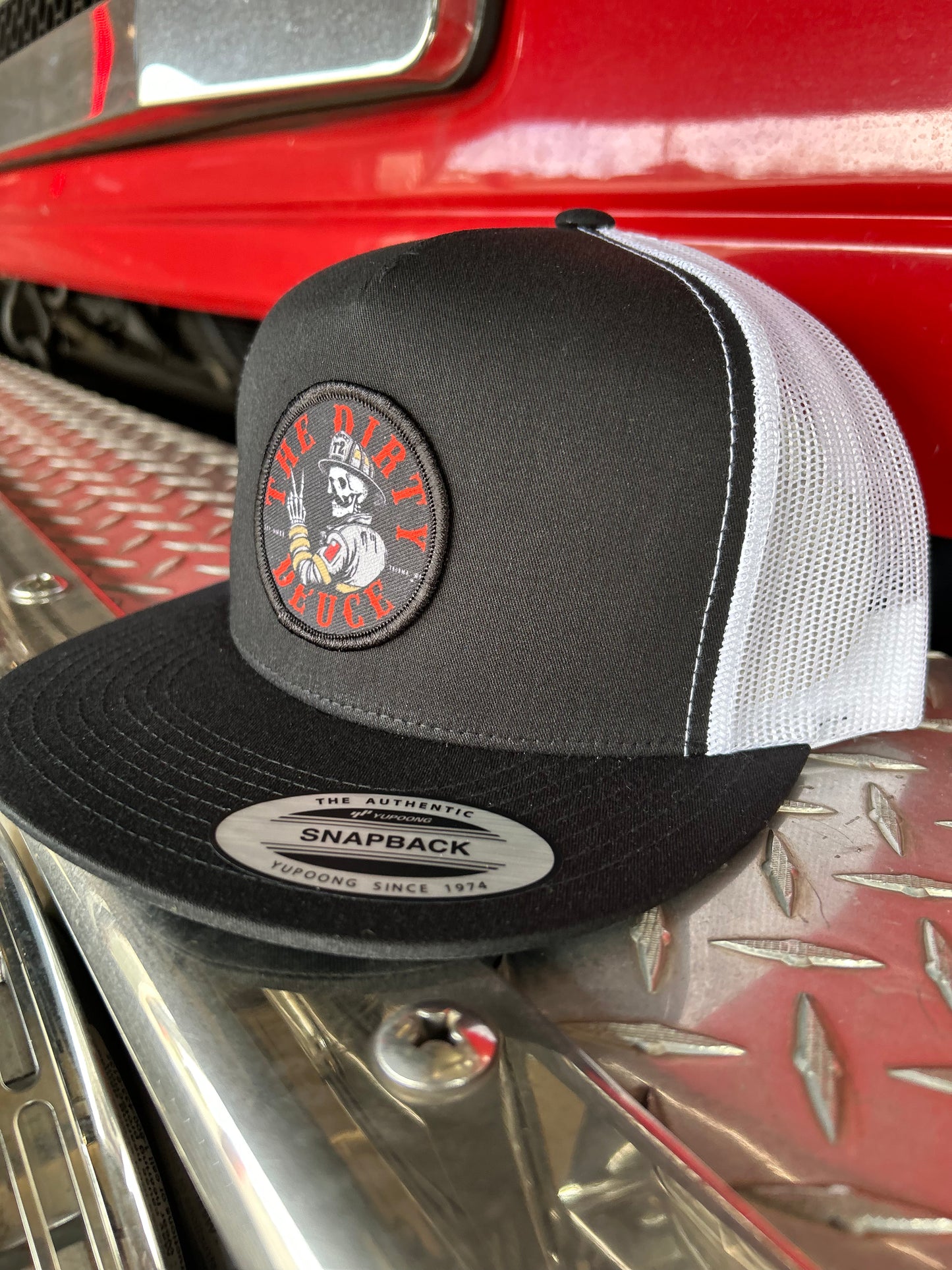 Black/White Yupoong Classic SnapBack