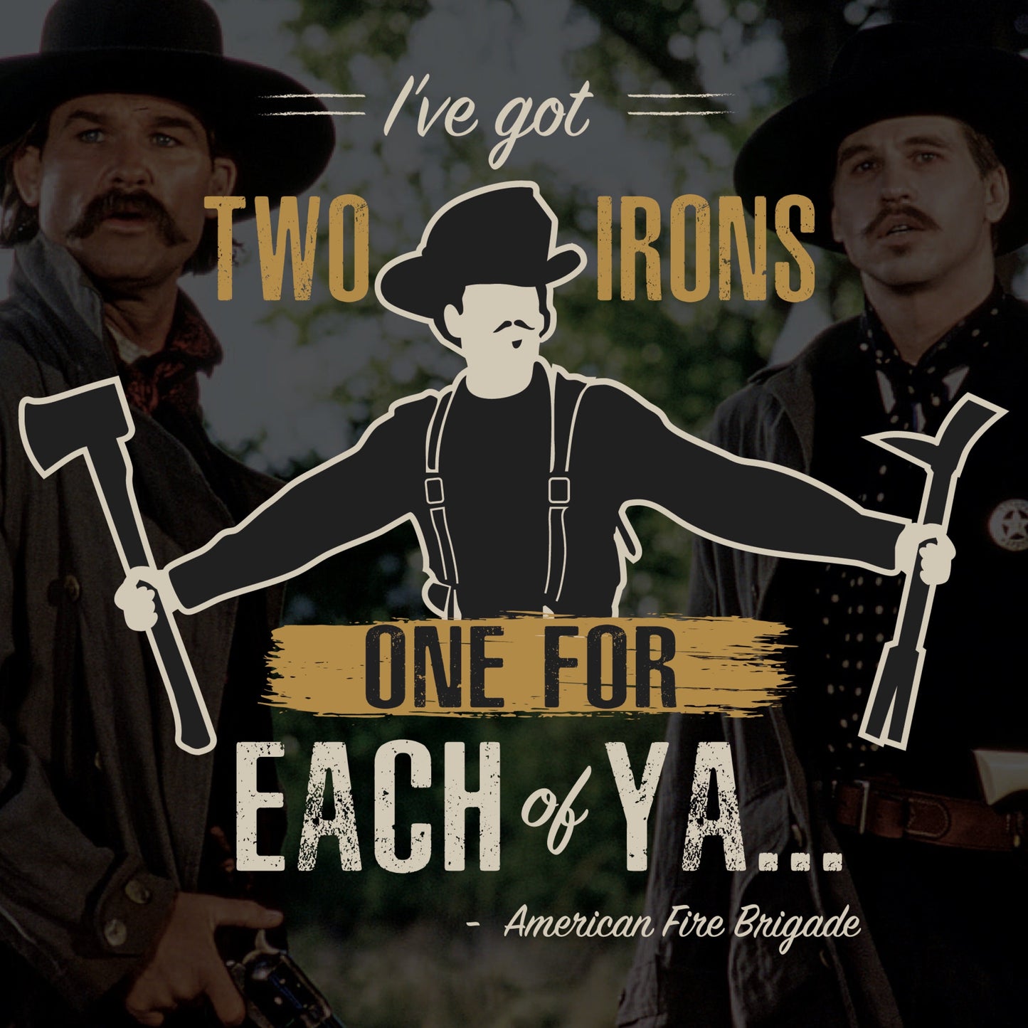 Doc Holiday “Two Irons” Tee