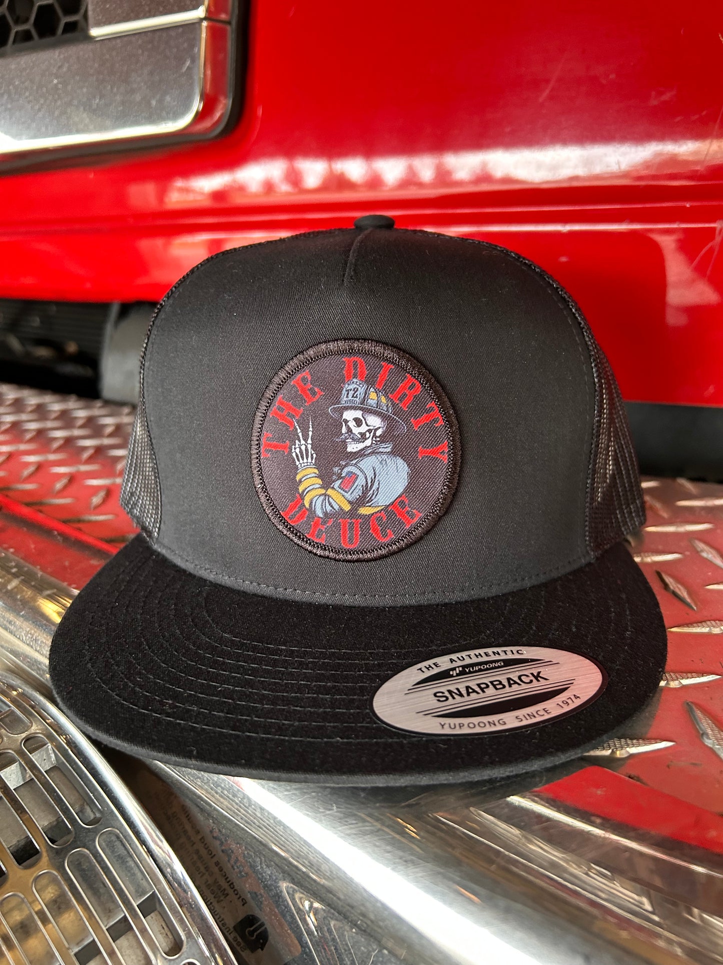 Black Yupoong Classic Trucker Snapback