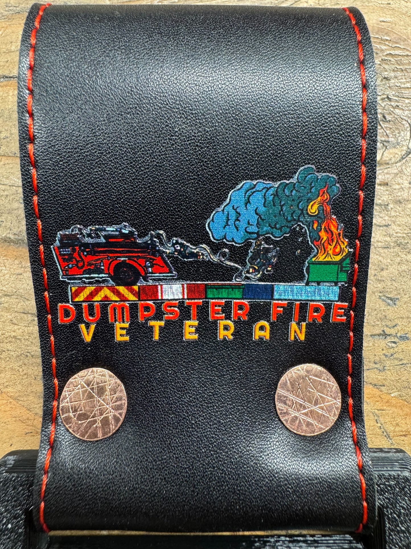 Dumpster Fire Veteran 2.0 Radio Holster