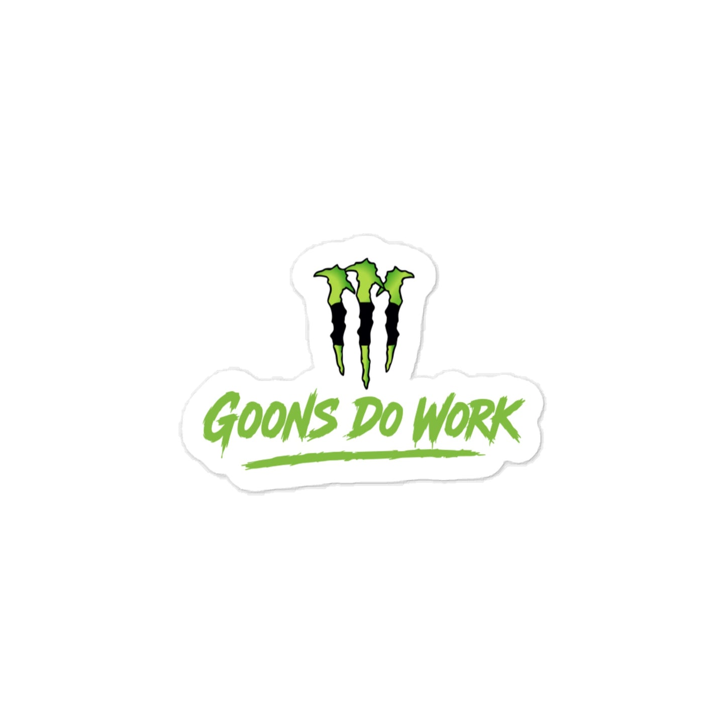 Goons Do Work Sticker