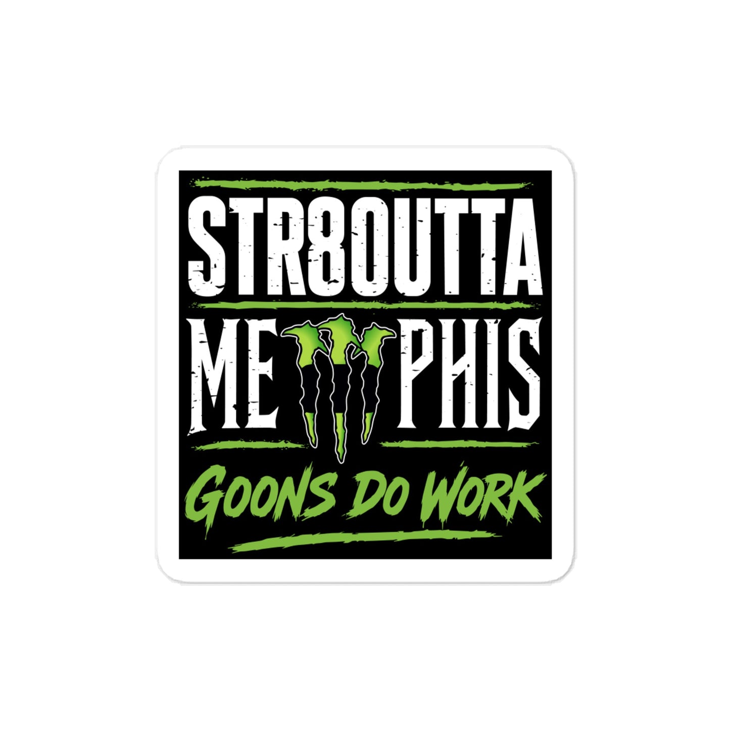 Goons Do Work Decal