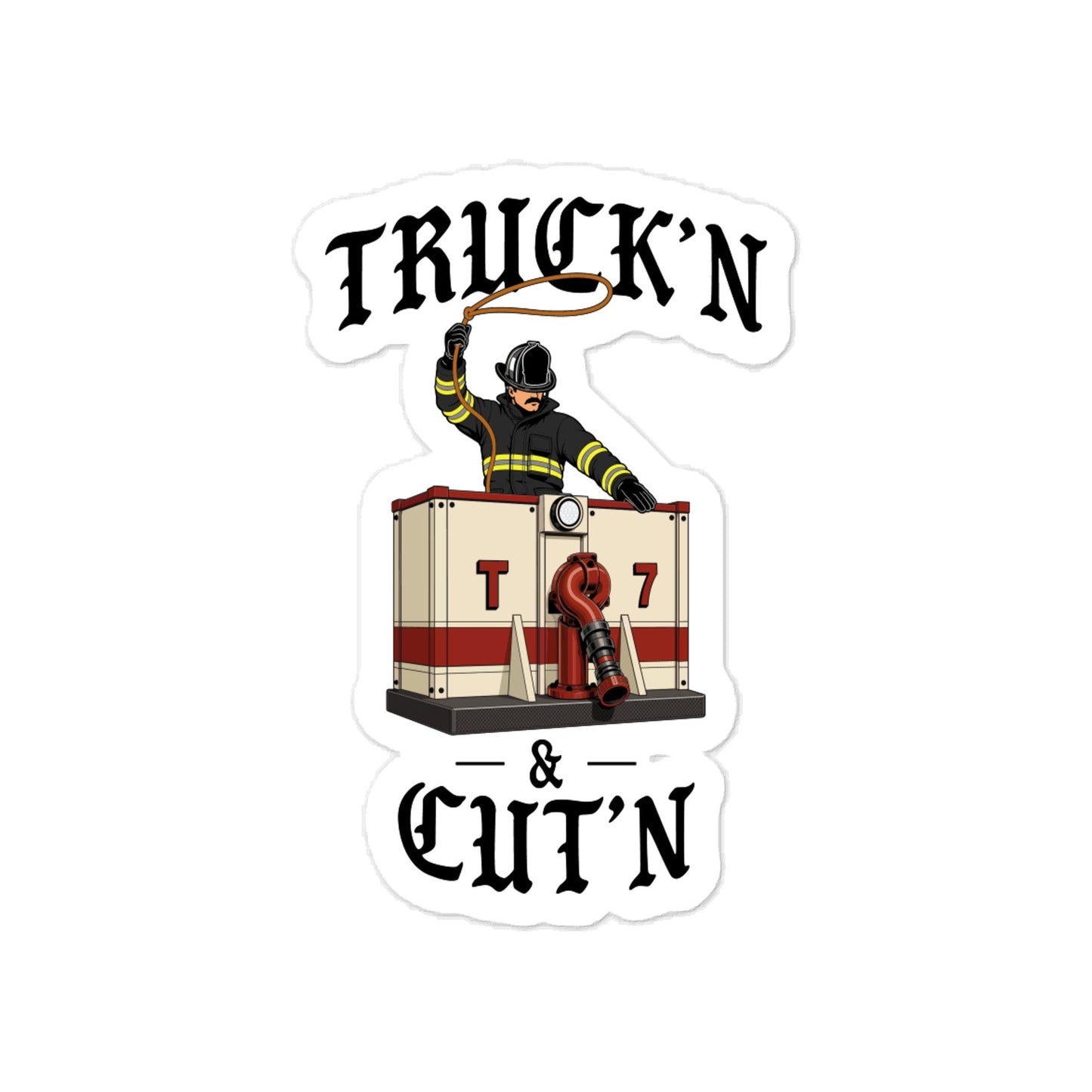 Truck'N & Cut'N Sticker