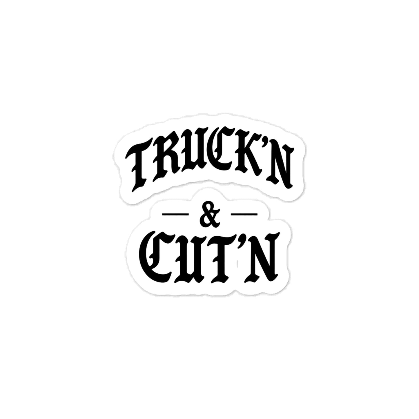 Truck'N & Cut'N Sticker