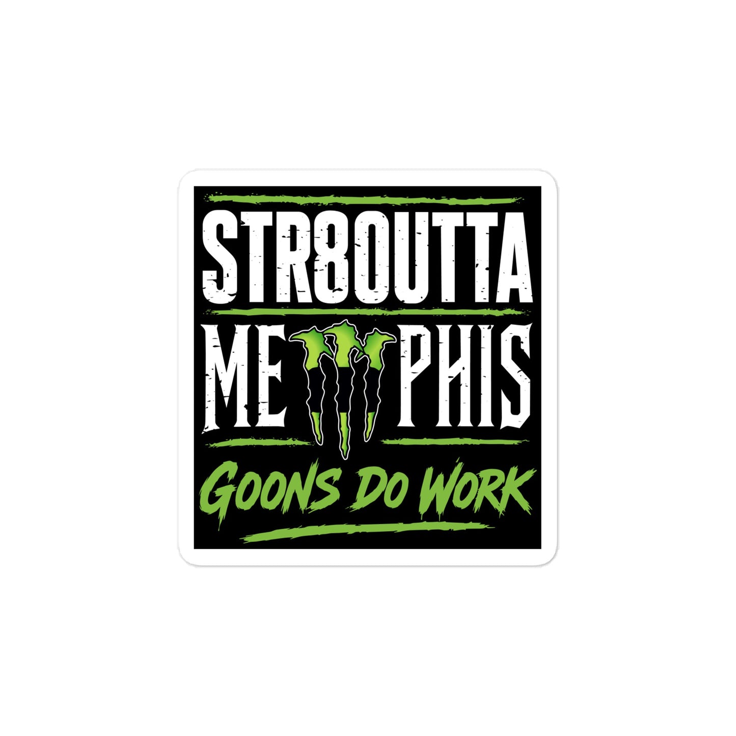 Goons Do Work Decal