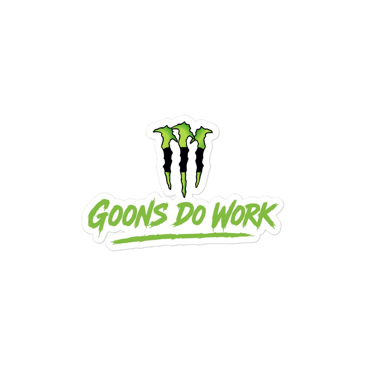 Goons Do Work Sticker