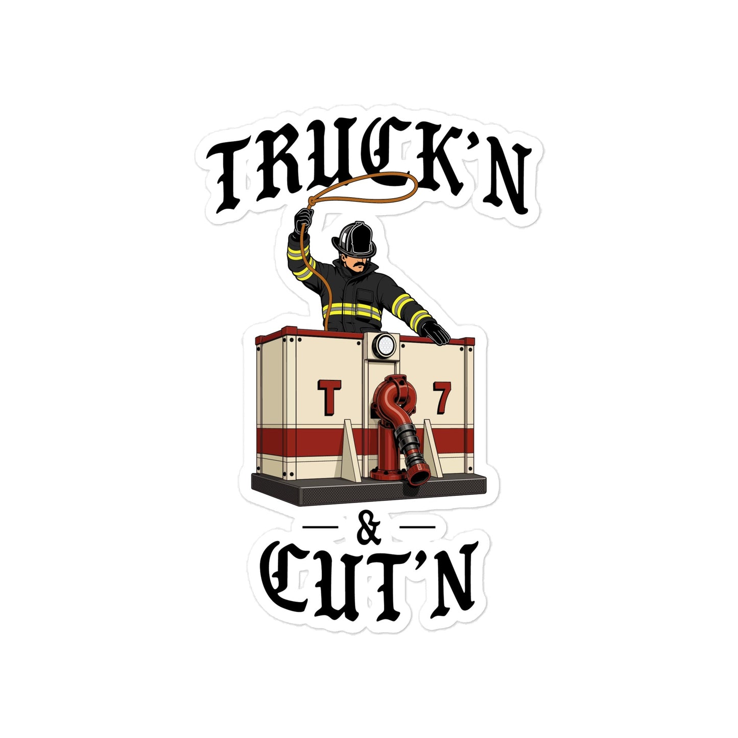 Truck'N & Cut'N Sticker