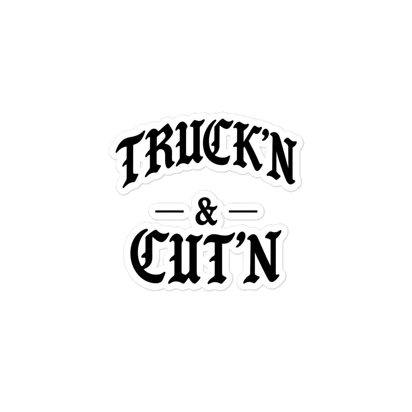 Truck'N & Cut'N Sticker