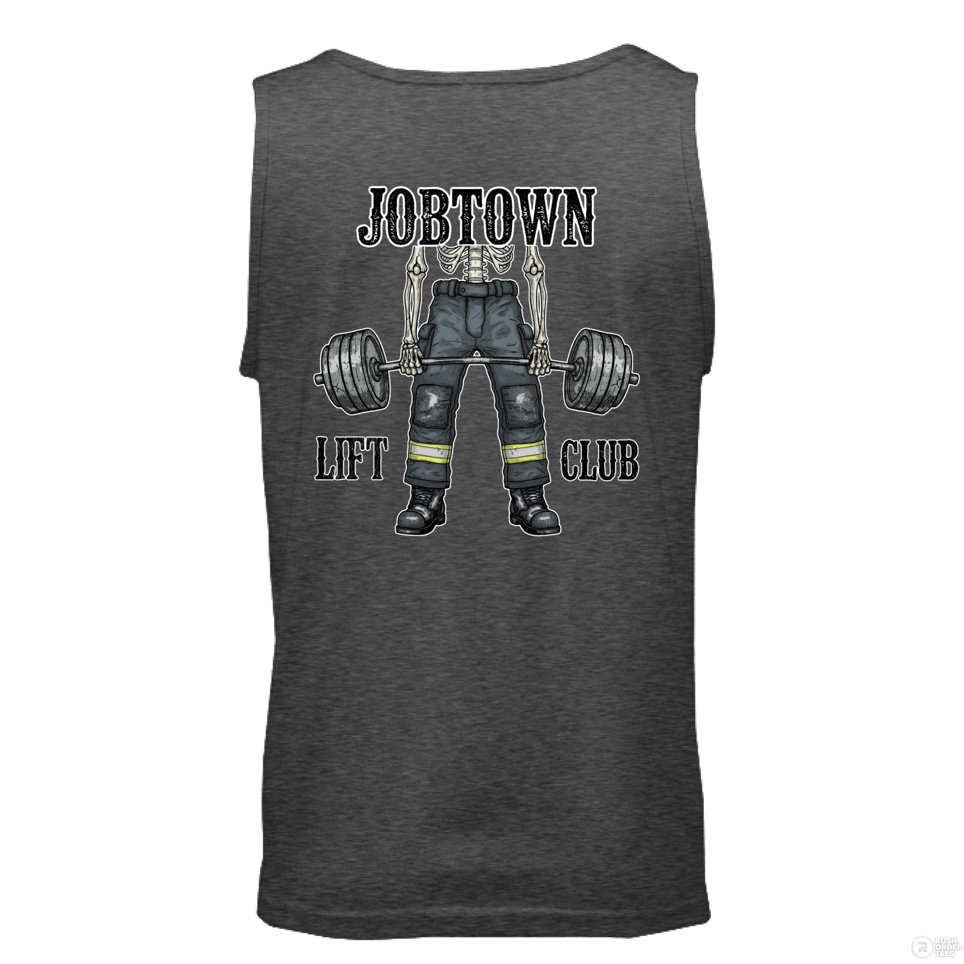 DK GREY HEATHER - BACK