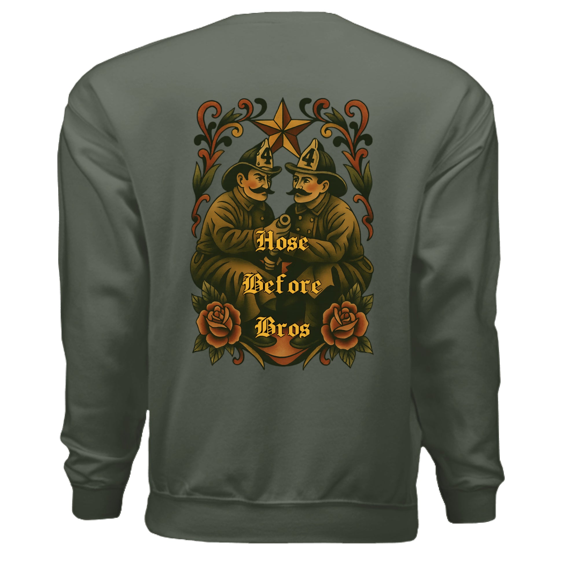 MILITARY GREEN - BACK