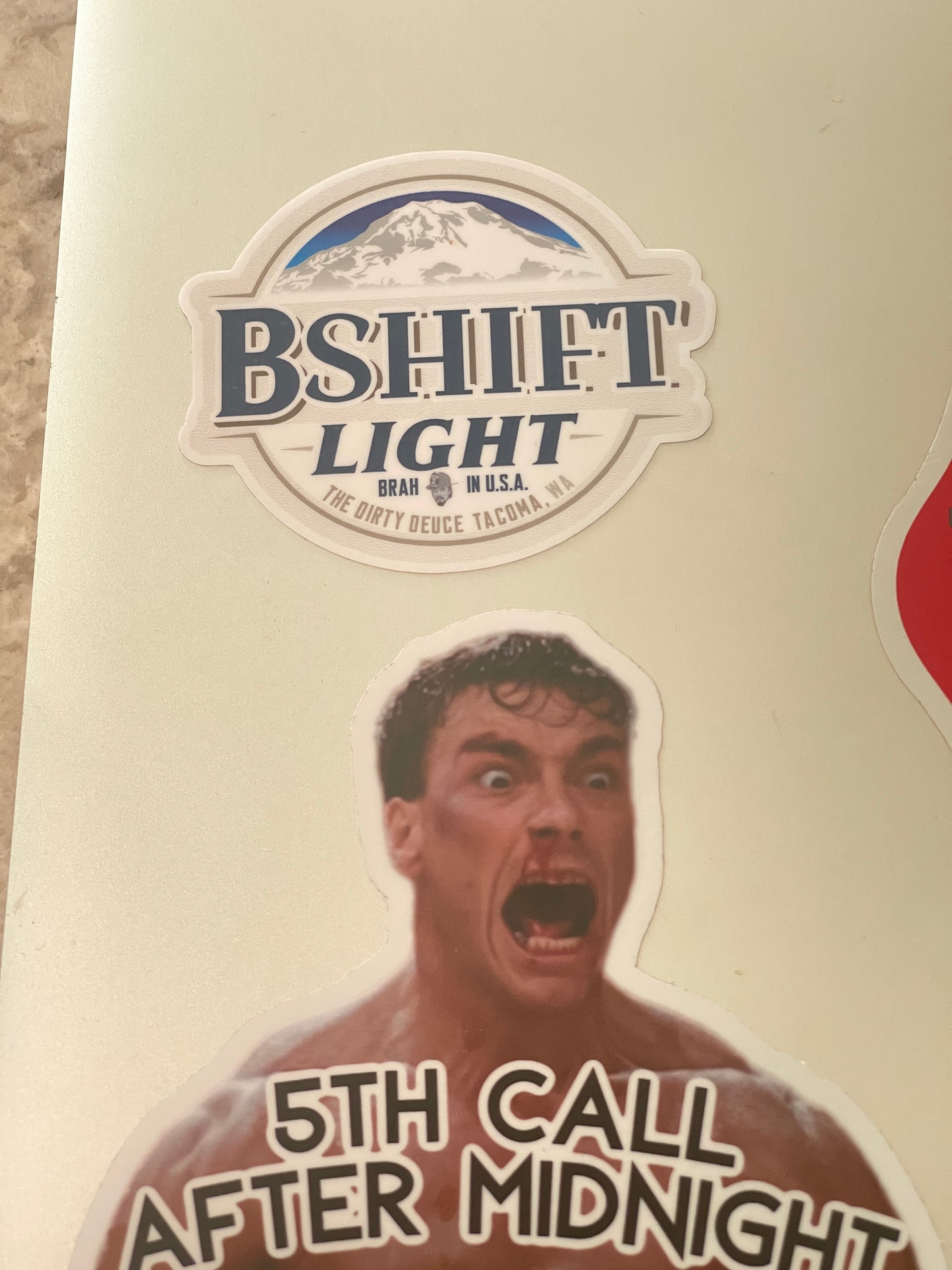 BShift Light Stickers